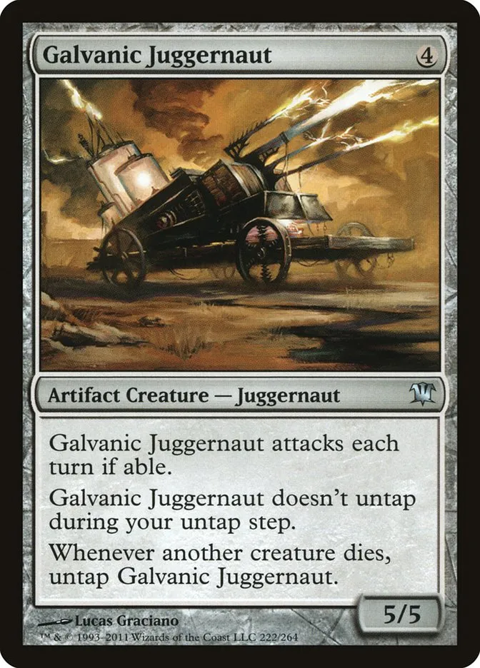 Galvanic Juggernaut Front Face