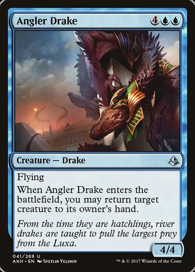 Angler Drake Front Face