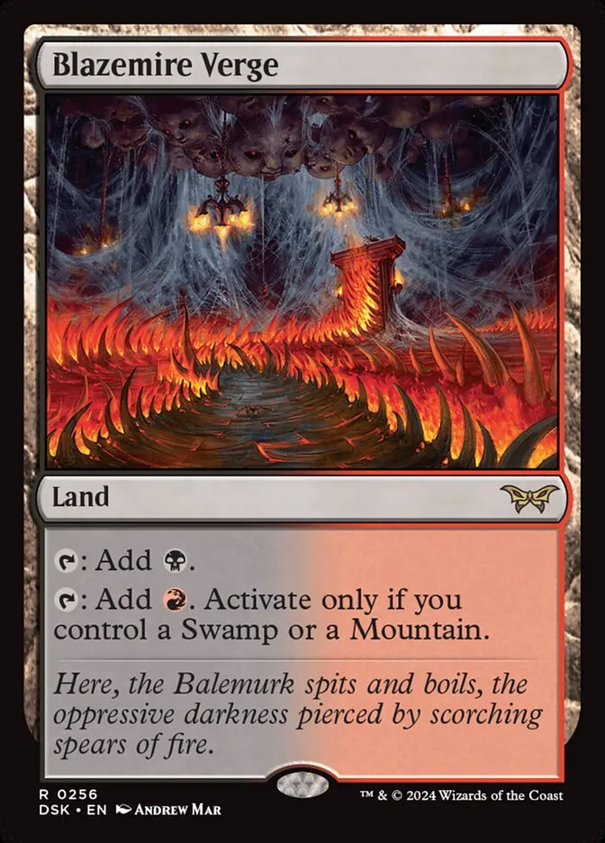 Blazemire Verge Front Face