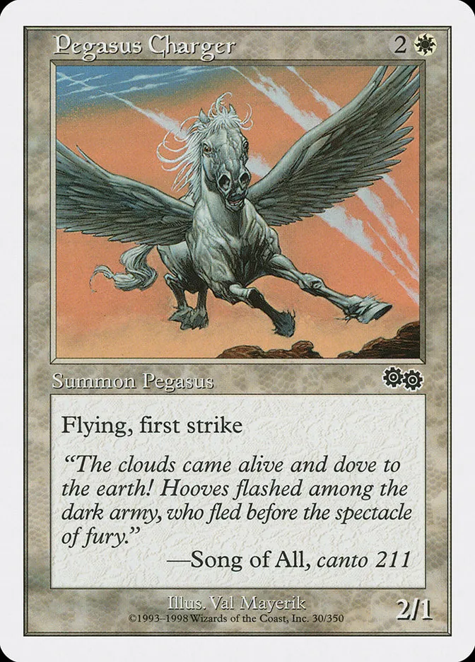 Pegasus Charger Front Face