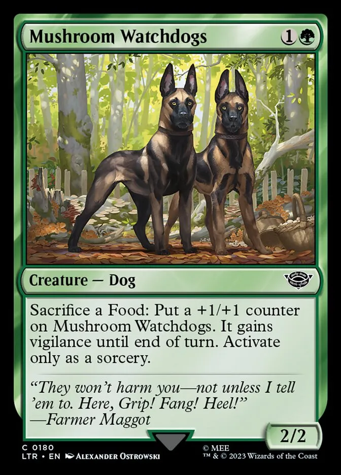 Mushroom Watchdogs Front Face