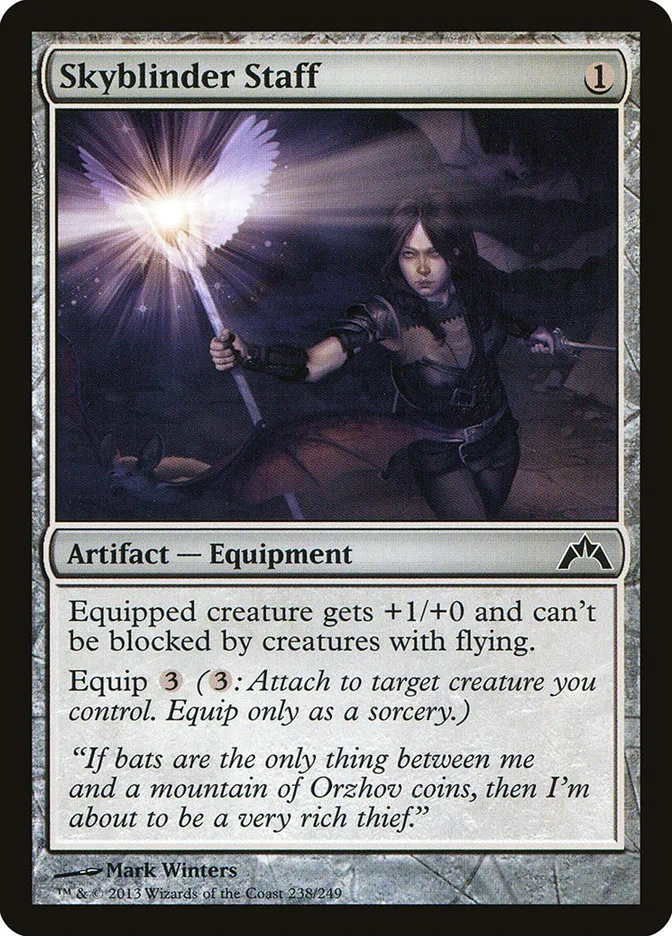 Skyblinder Staff Front Face
