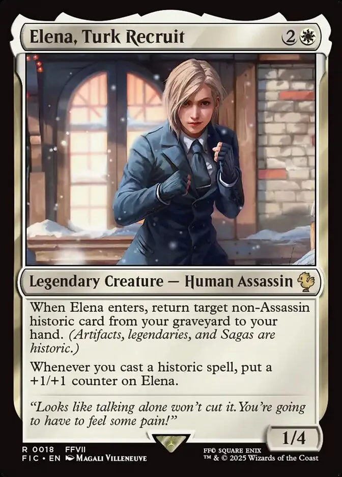 Elena, Turk Recruit Front Face