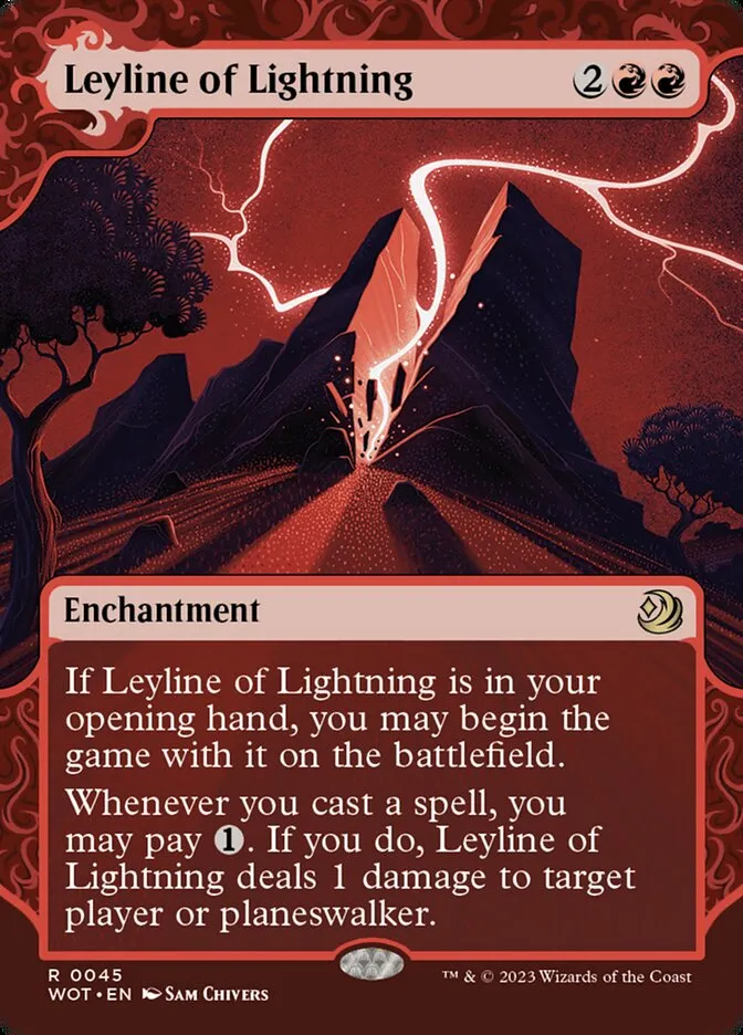 Leyline of Lightning Front Face