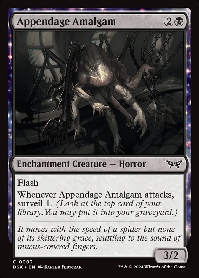 Appendage Amalgam Front Face