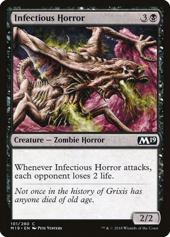 Infectious Horror Front Face