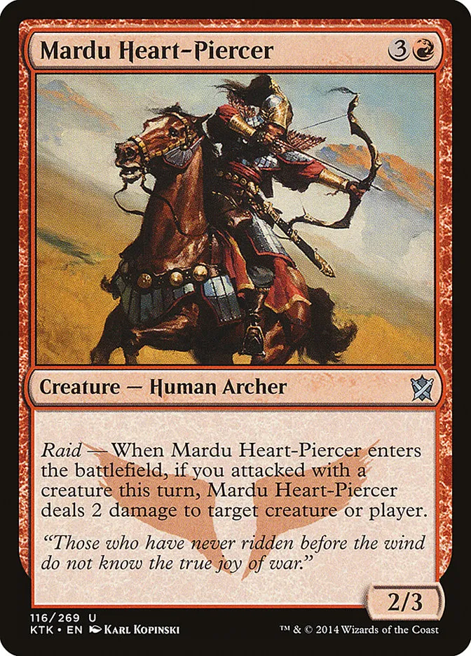 Mardu Heart-Piercer Front Face