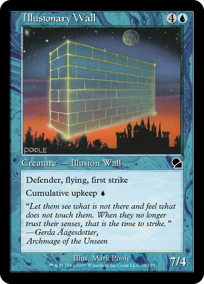 Illusionary Wall Front Face