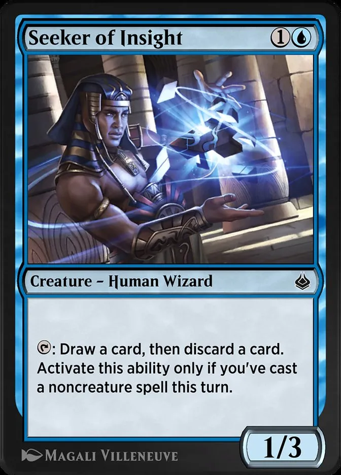 Seeker of Insight Front Face