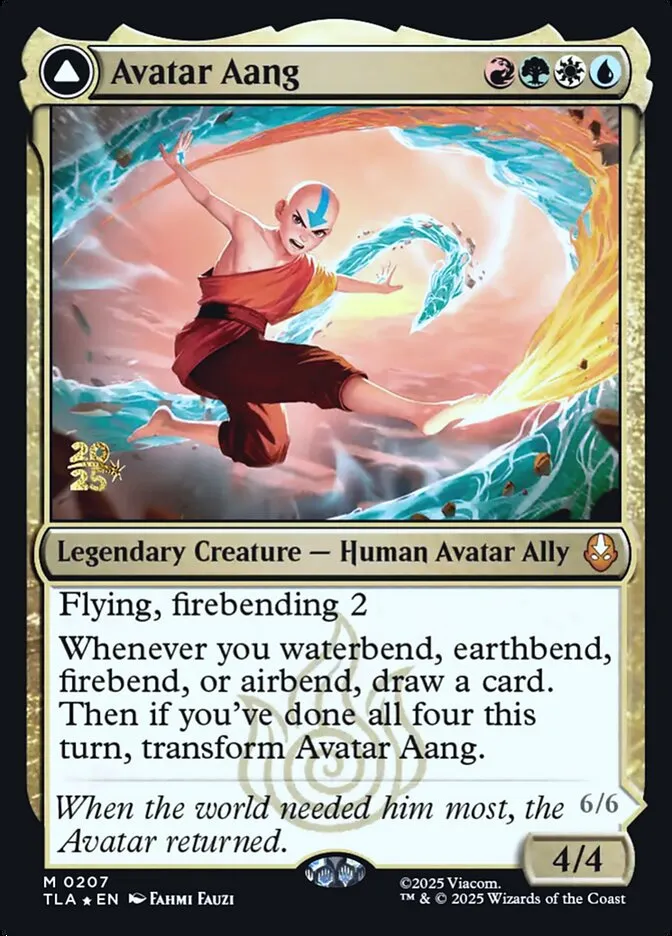 Avatar Aang // Aang, Master of Elements Front Face