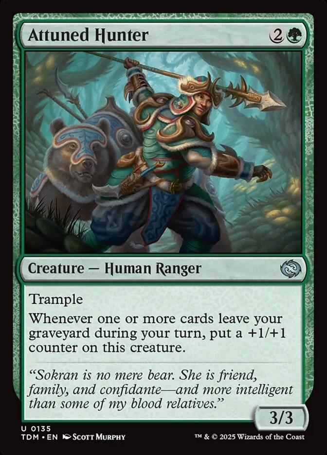Attuned Hunter Front Face