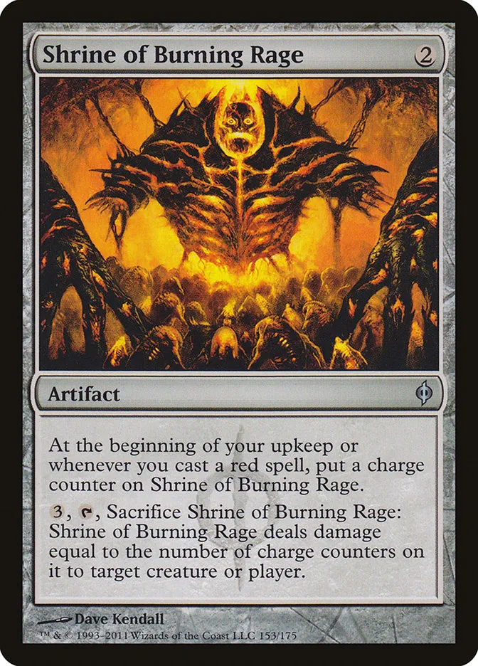 Shrine of Burning Rage Front Face