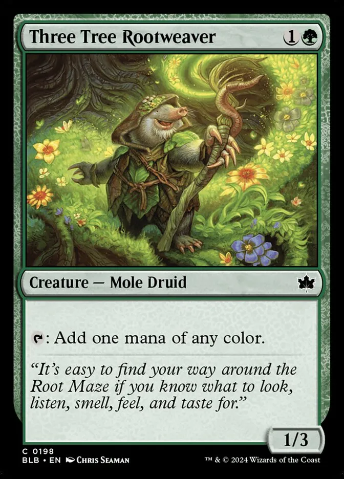 Three Tree Rootweaver Front Face