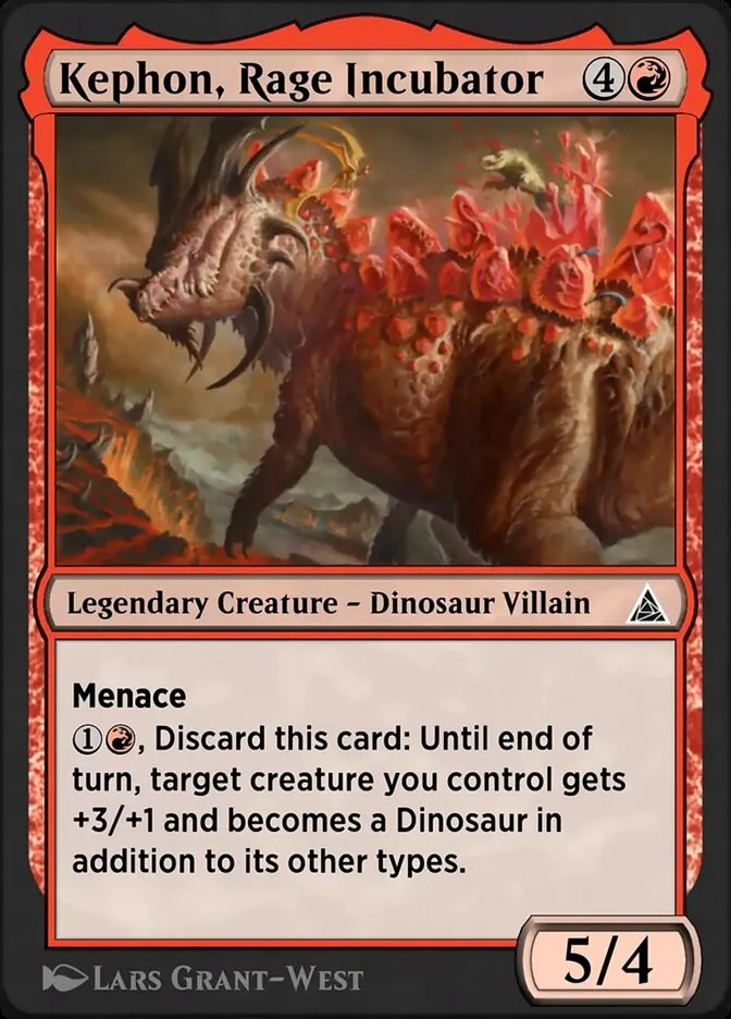 Stegron the Dinosaur Man