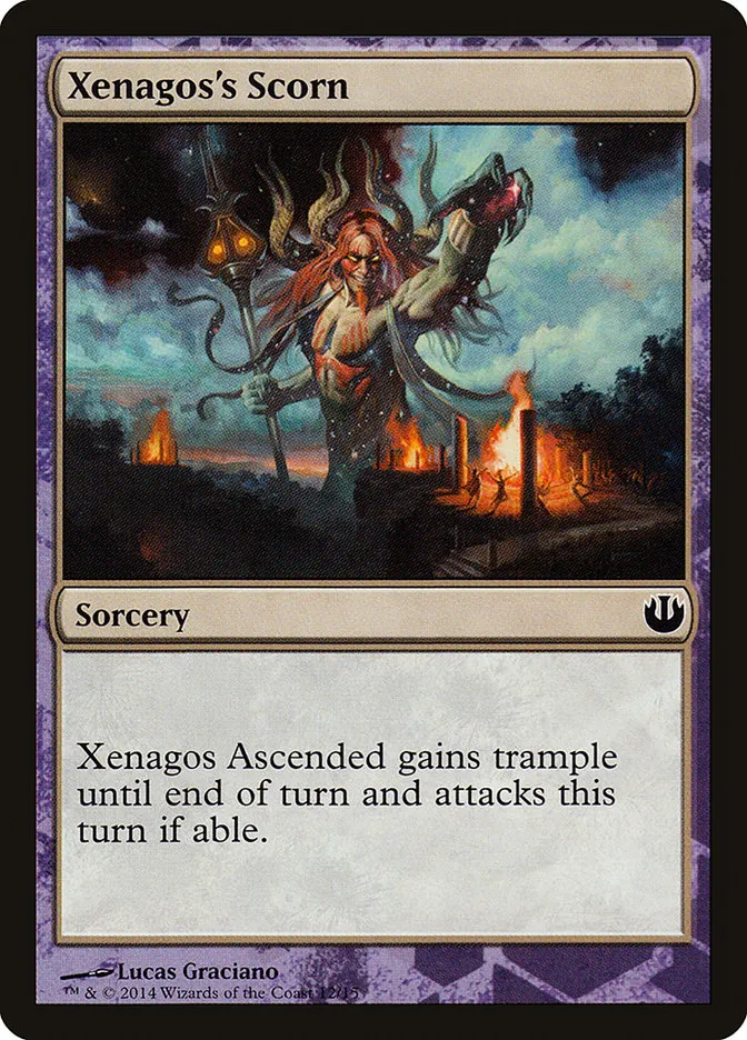 Xenagos's Scorn Front Face