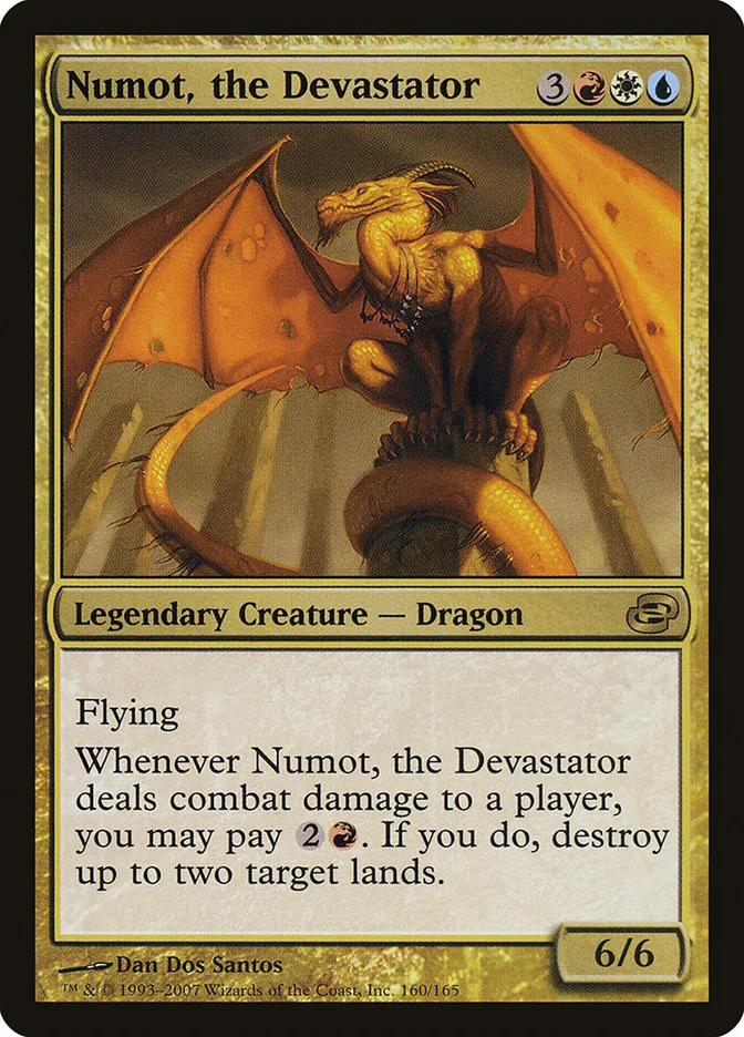 Numot, the Devastator Front Face