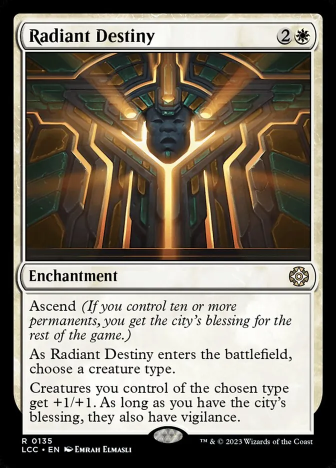 Radiant Destiny Front Face