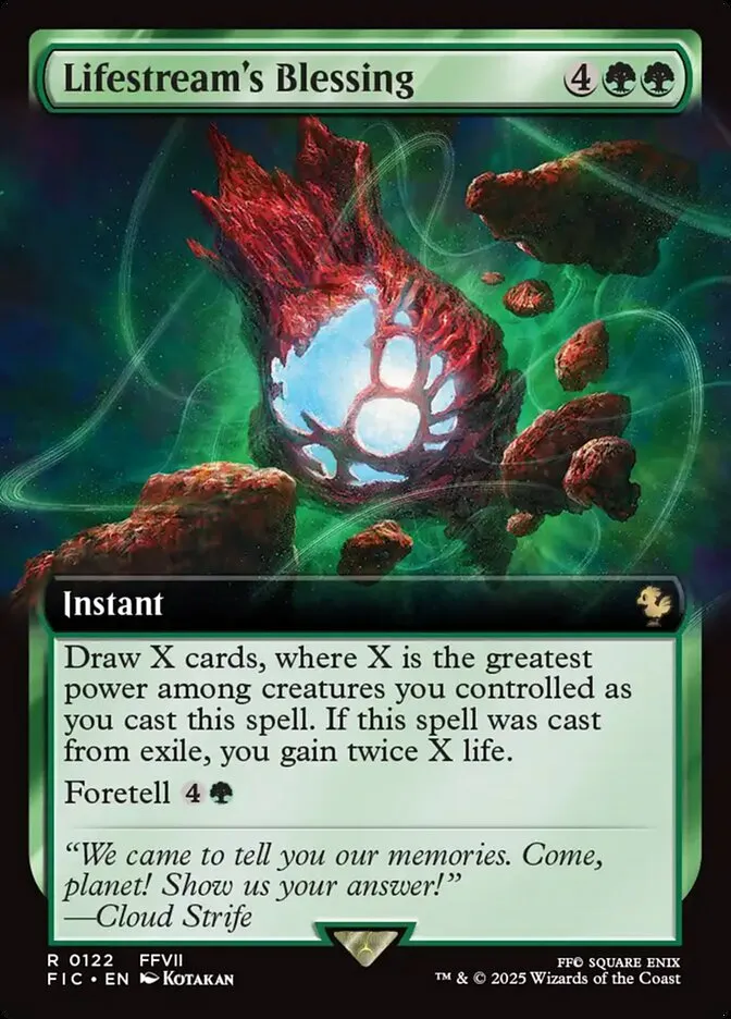 Lifestream's Blessing Front Face