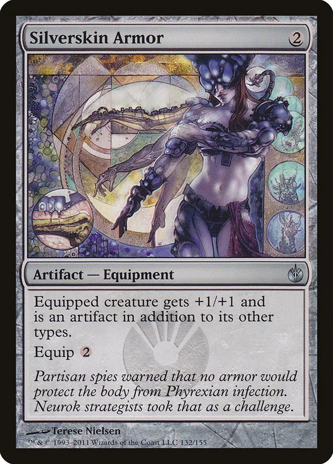 Silverskin Armor Front Face