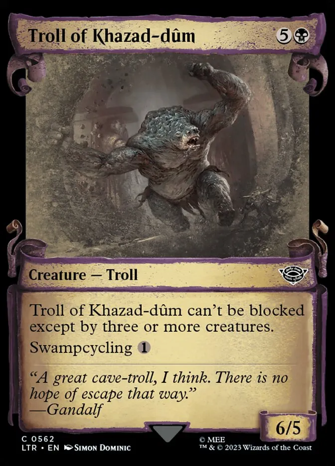 Troll of Khazad-dûm Front Face