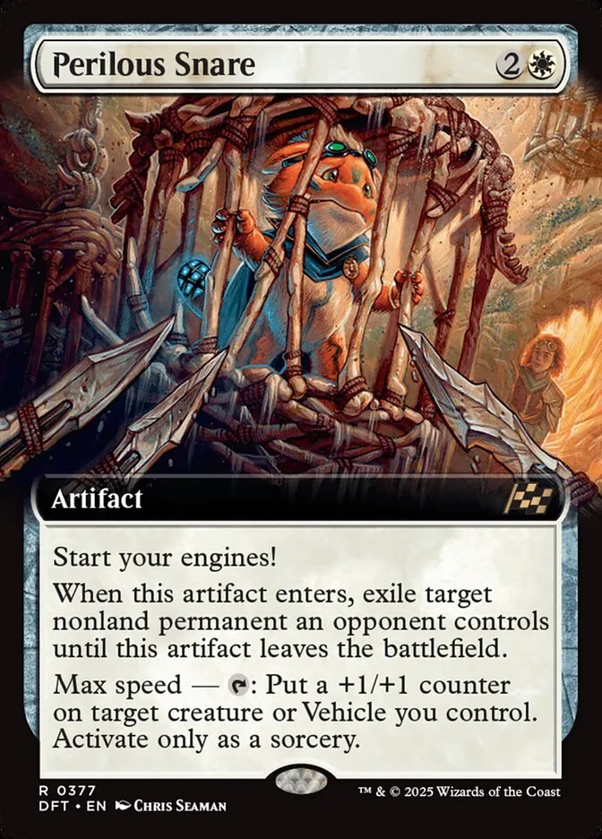 Perilous Snare Front Face