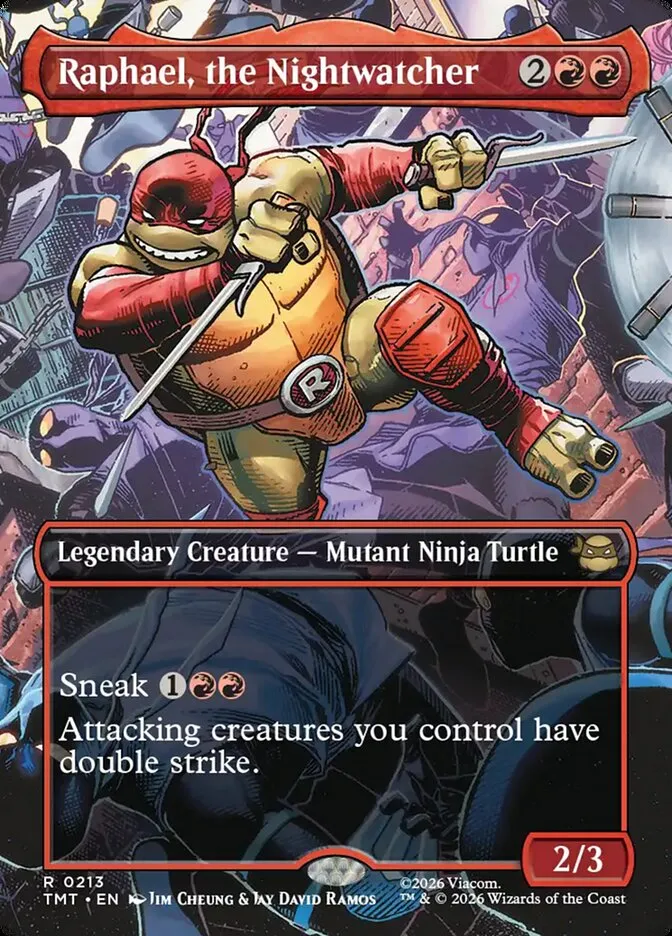 Raphael, the Nightwatcher Front Face