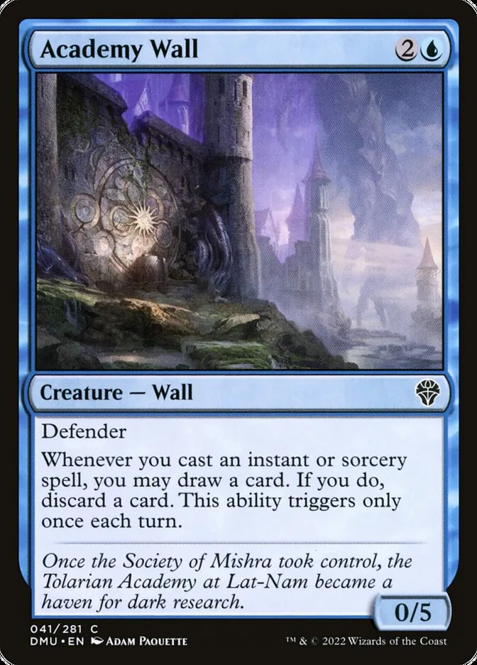 Academy Wall Front Face