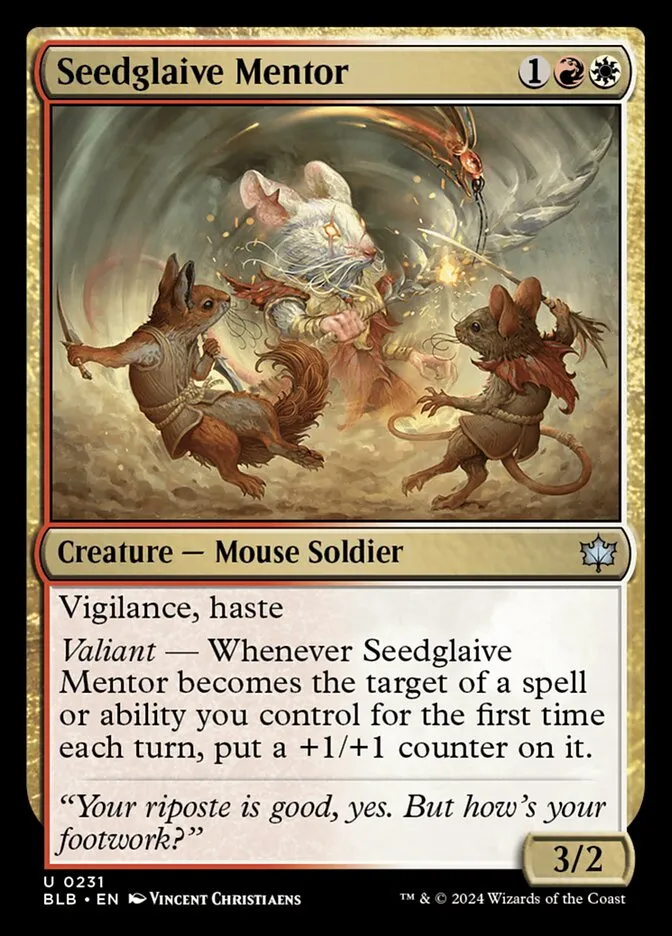 Seedglaive Mentor Front Face