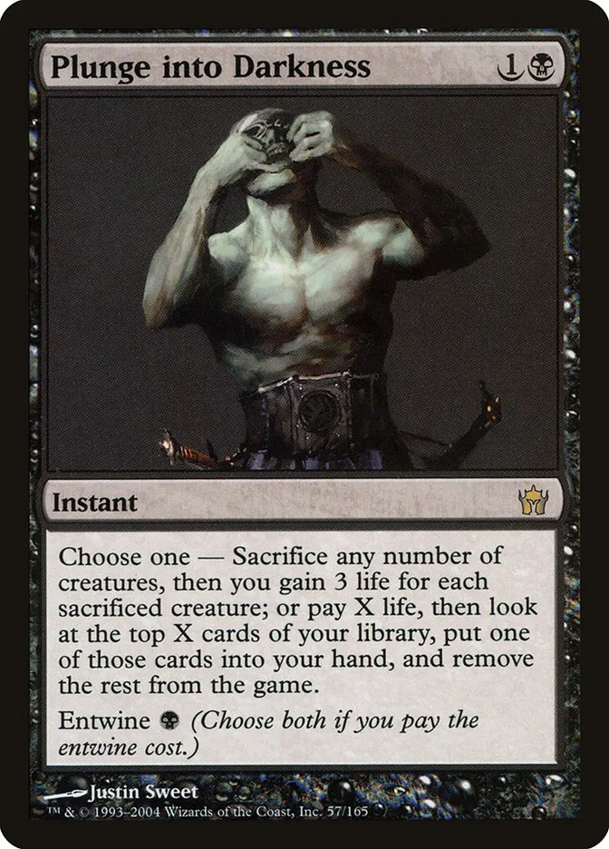 Plunge into Darkness Front Face