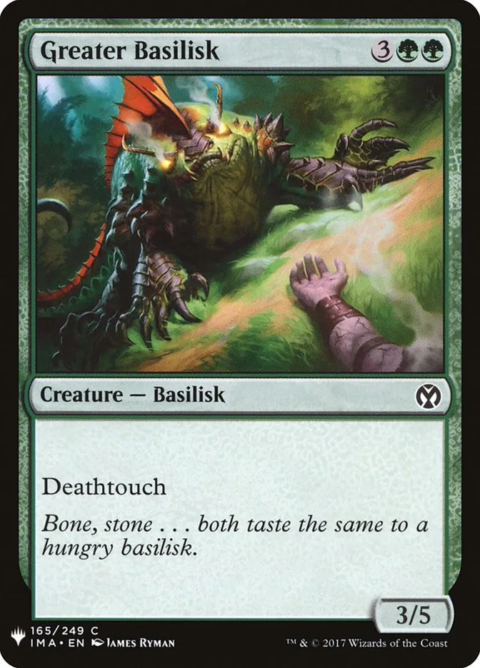 Greater Basilisk Front Face