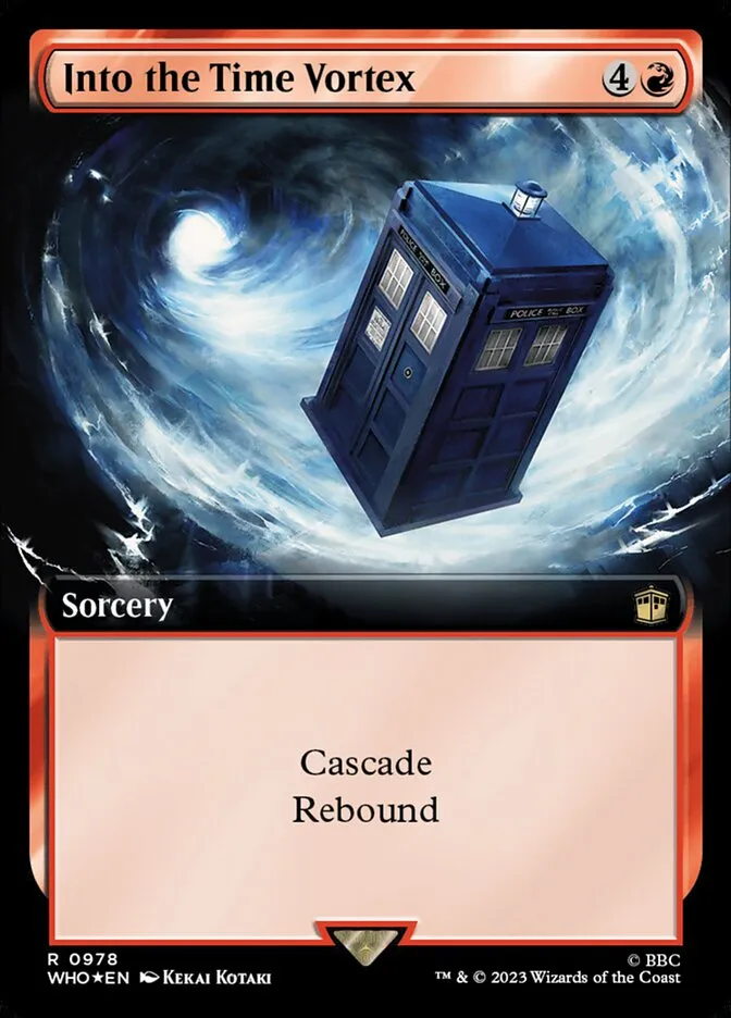 Into the Time Vortex Front Face