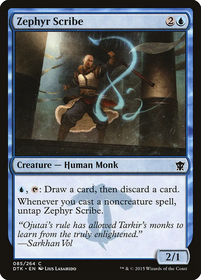 Zephyr Scribe Front Face