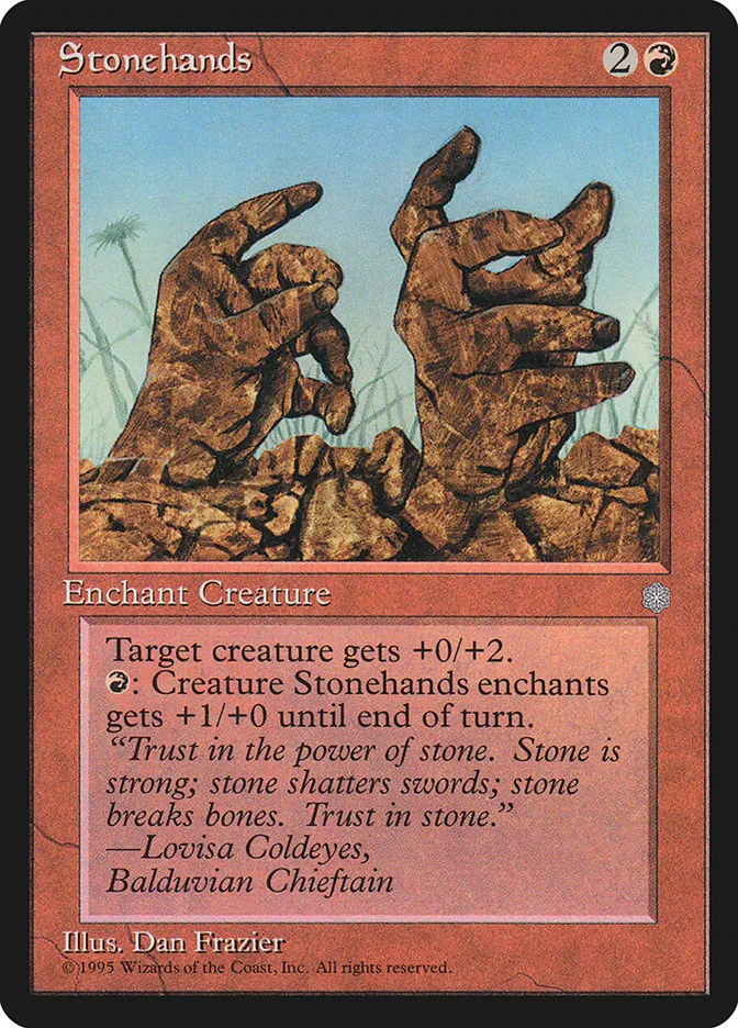 Stonehands Front Face