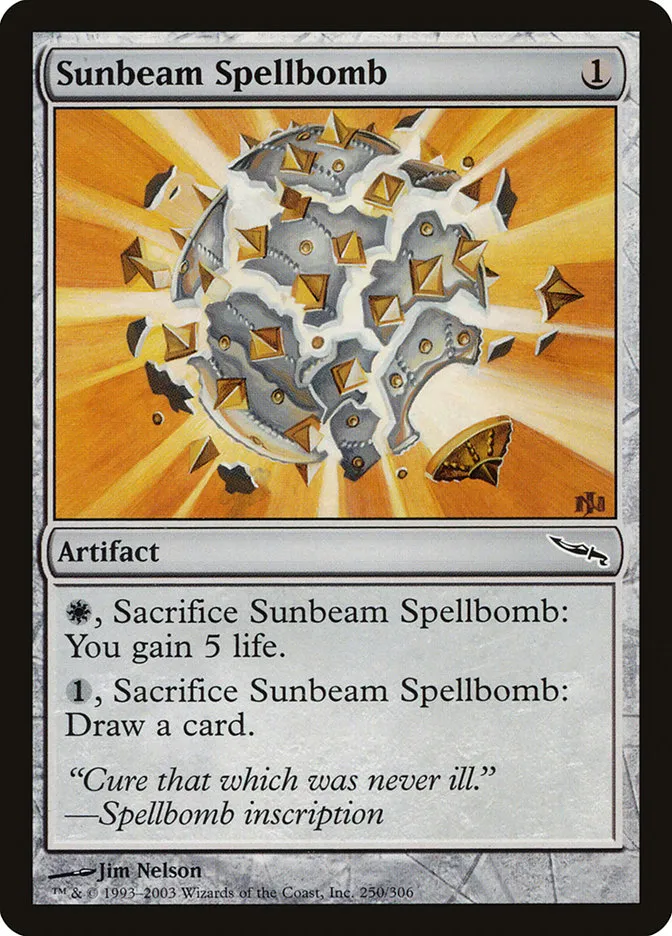 Sunbeam Spellbomb Front Face