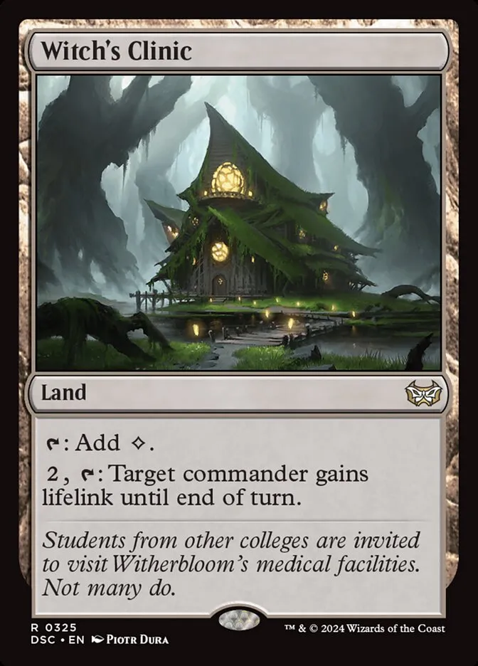 Witch's Clinic Front Face