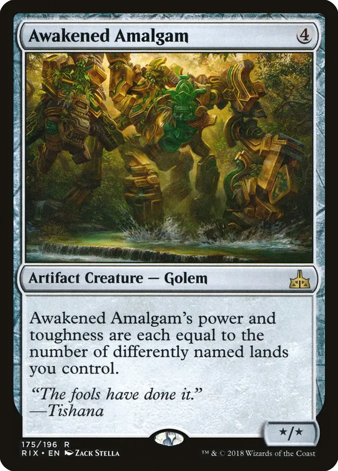 Awakened Amalgam Front Face