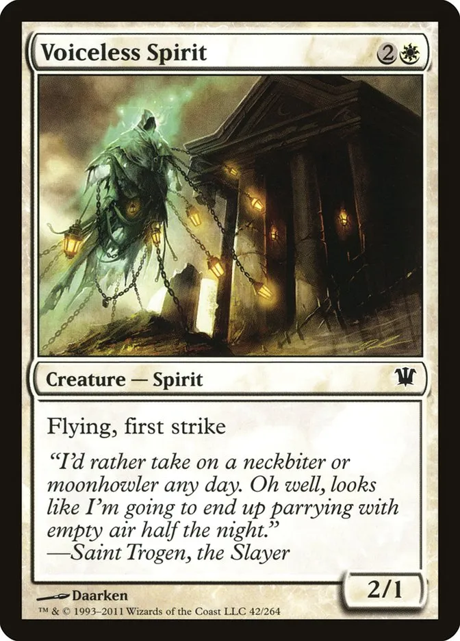 Voiceless Spirit Front Face