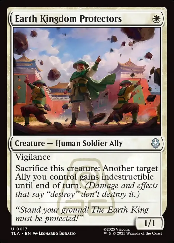 Earth Kingdom Protectors Front Face