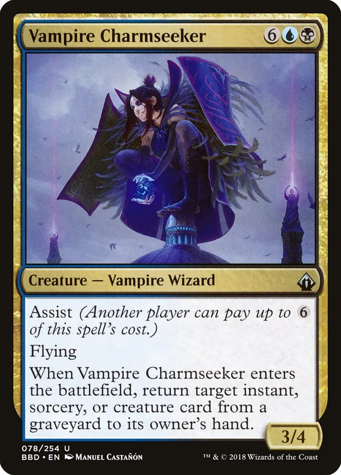 Vampire Charmseeker Front Face