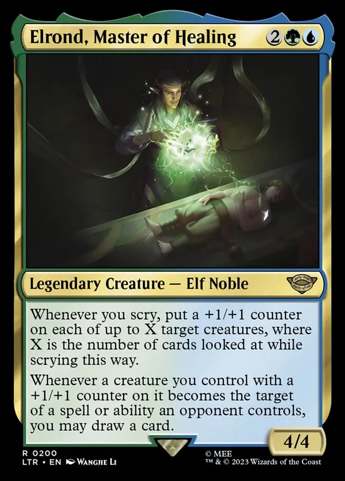 Elrond, Master of Healing Front Face