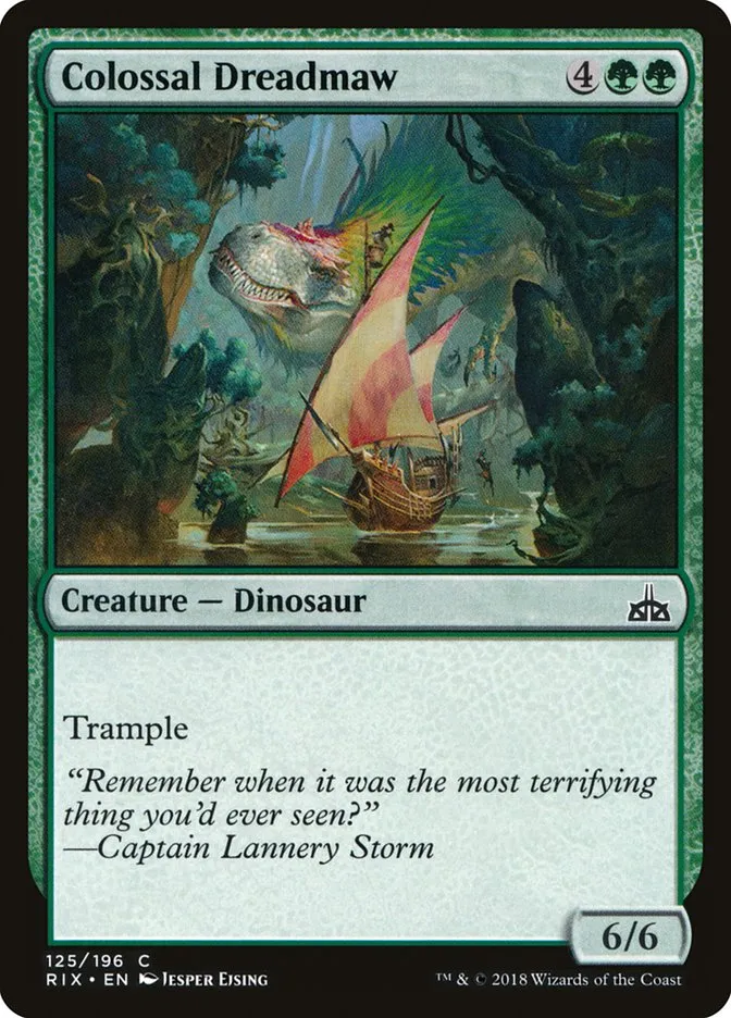 Colossal Dreadmaw Front Face