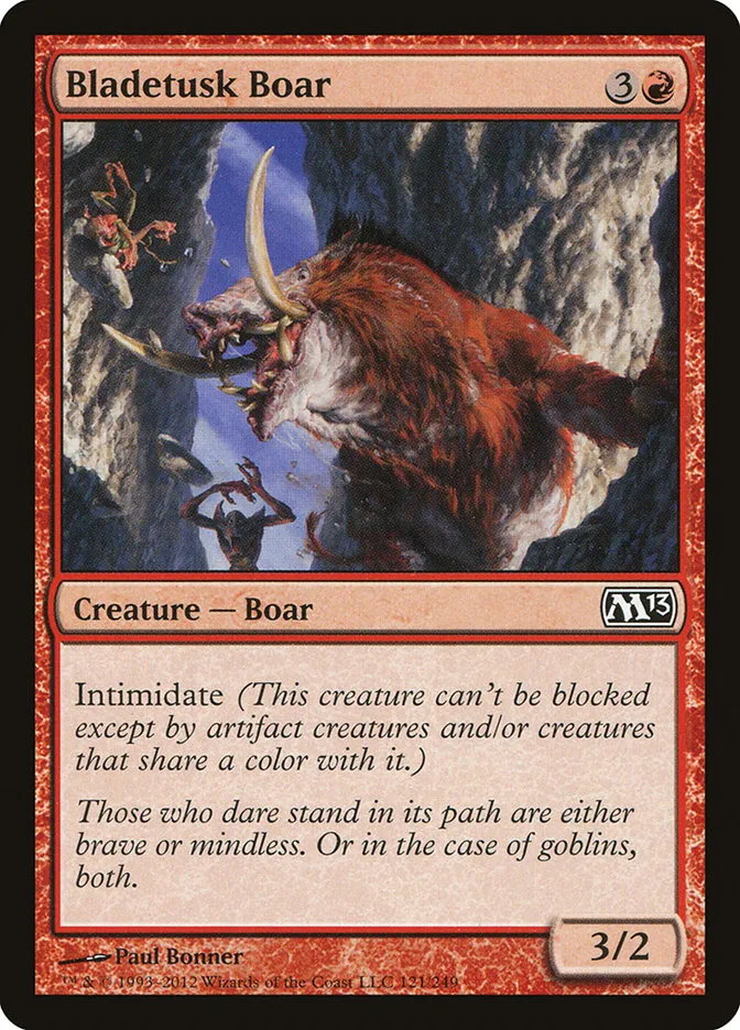 Bladetusk Boar Front Face