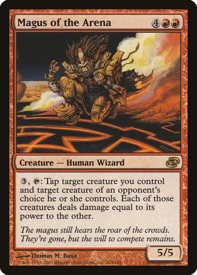 Magus of the Arena Front Face