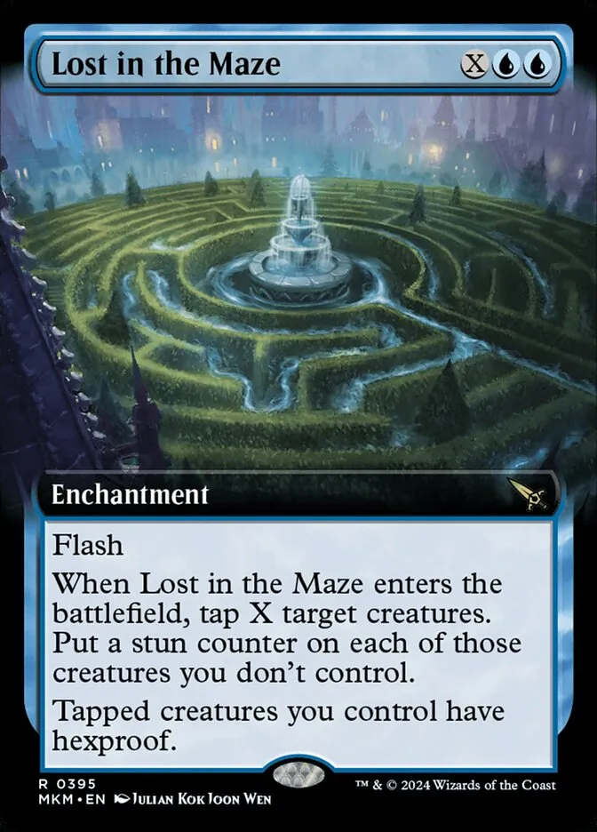 Lost in the Maze Front Face
