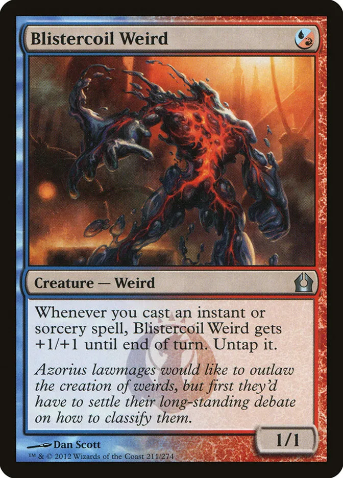 Blistercoil Weird Front Face
