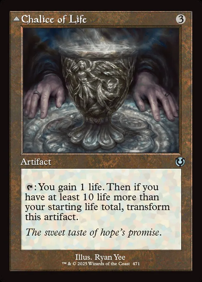 Chalice of Life // Chalice of Death Front Face
