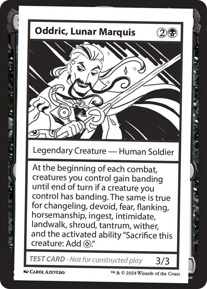 Oddric, Lunar Marquis Front Face