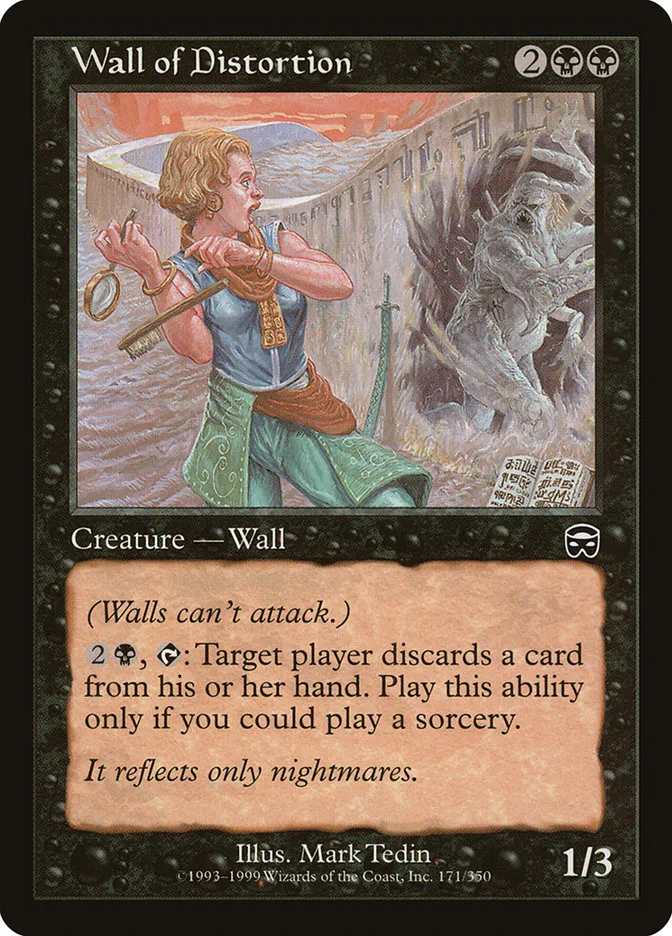 Wall of Distortion Front Face