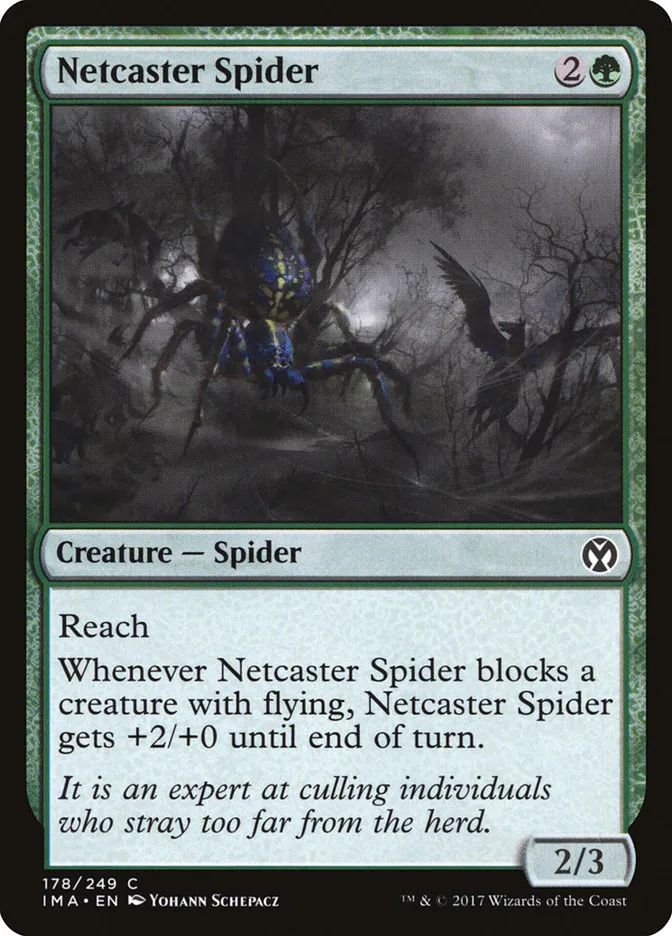 Netcaster Spider Front Face