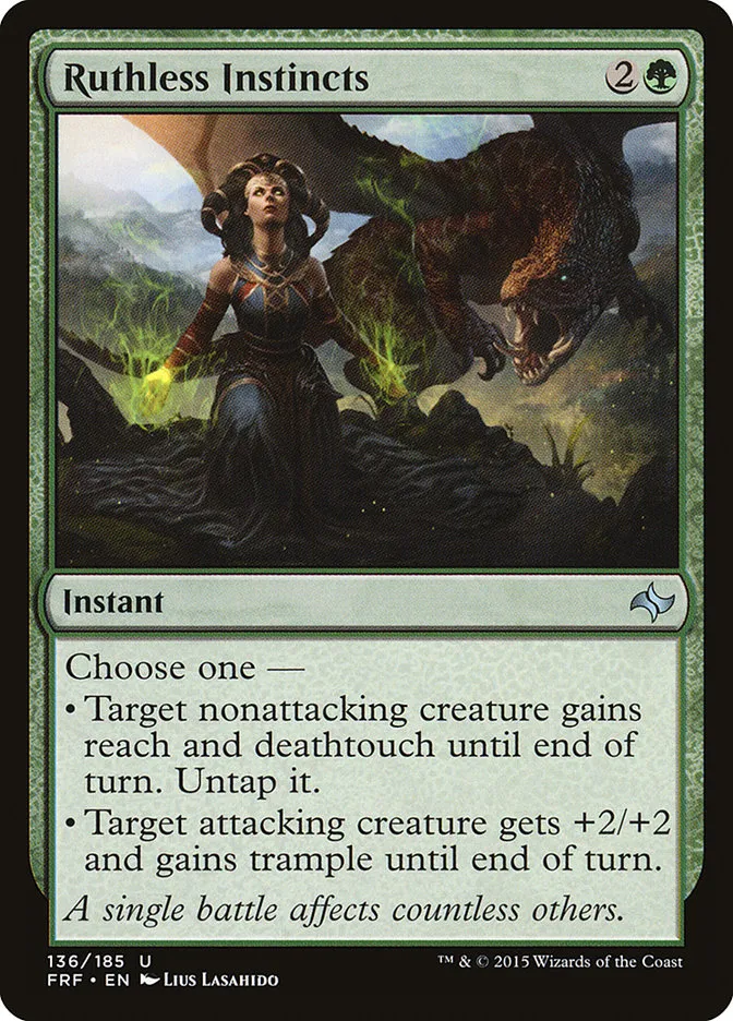 Ruthless Instincts Front Face